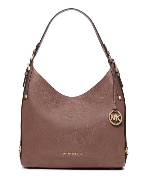 pink michael kors hobo large|Hobo Michael Kors Handbags .